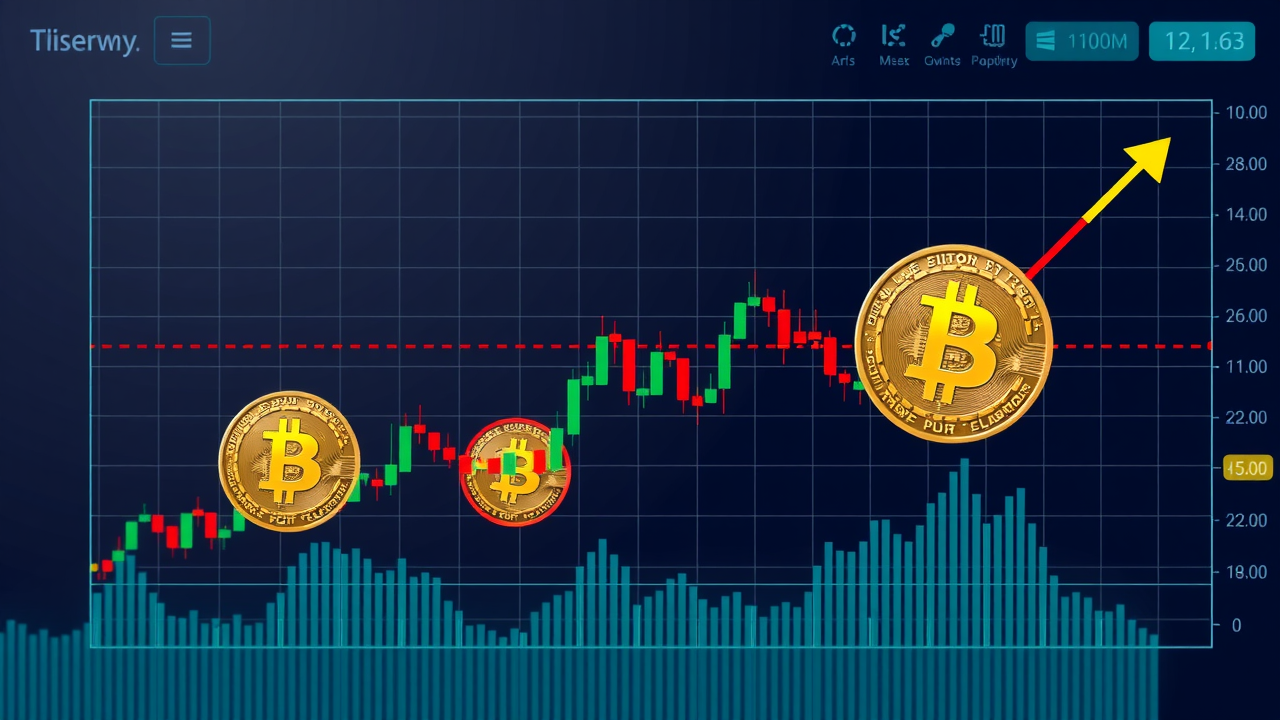 automated trading bot creating buy and sell orders within a trading range for Bitcoin or other cryptocurrency